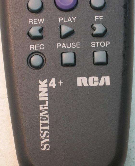 RCA universal remote code lists RCU Series, Systemlink series